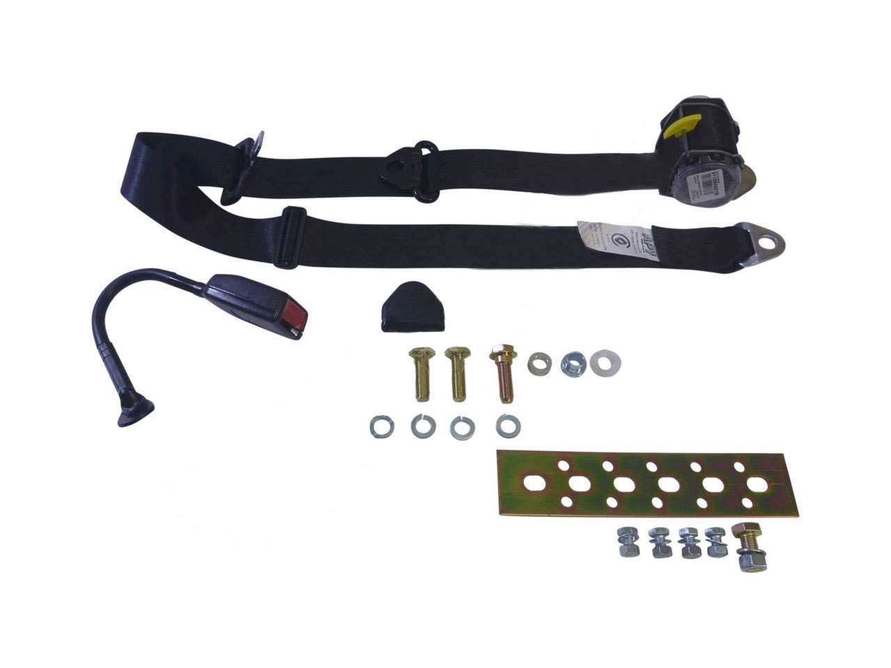 Seat Belt Kit Right Front Black suitable for Landcruiser 75 Series eBay